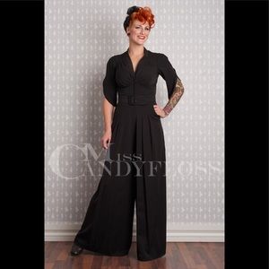 Miss candyfloss black jumpsuit